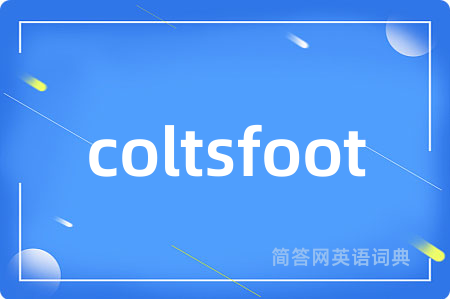coltsfoot