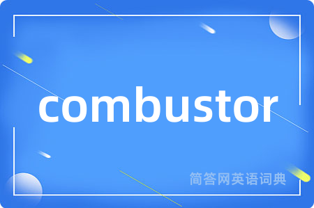combustor是什么意思,combustor的中文翻译 combustor