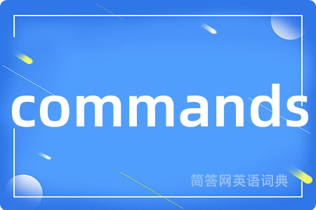 commands
