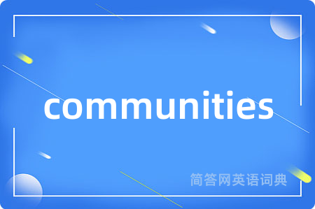 communities
