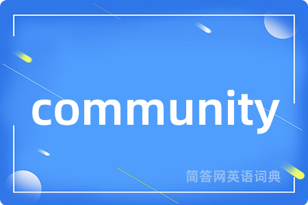 community