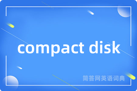 compact disk