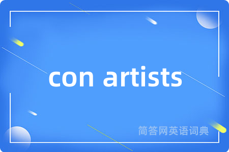 con artists