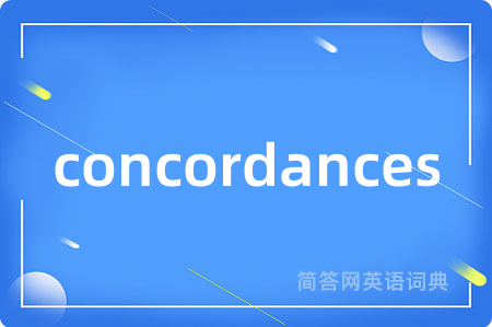 concordances