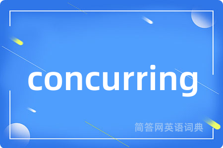 concurring