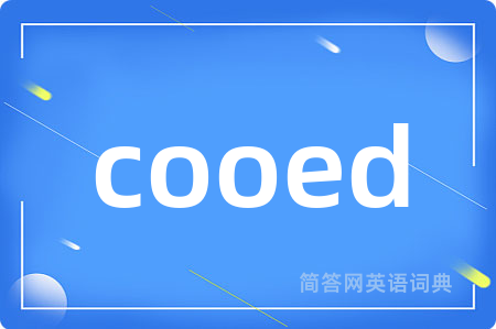 cooed