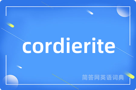 cordierite