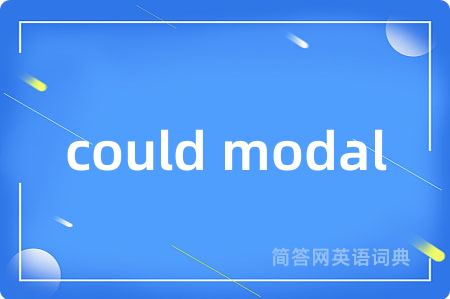 could modal