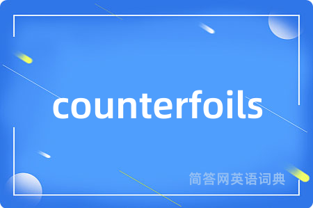 counterfoils