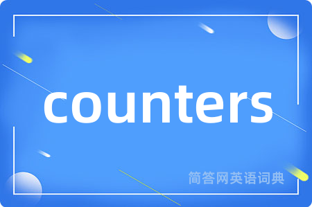 counters