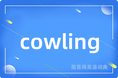 cowling是什么意思,cowling的中文翻译 cowling