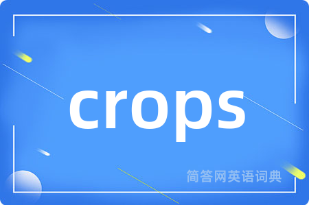 crops是什么意思,crops的中文翻译 crops