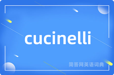 cucinelli是什么意思,cucinelli的中文翻译 cucinelli