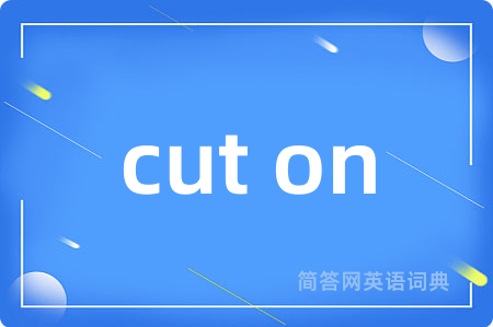 cut on