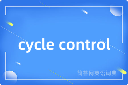 cycle control