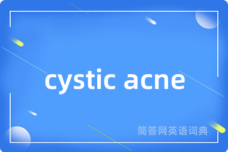 cystic acne