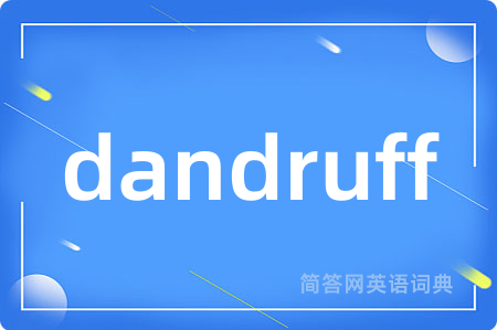 dandruff