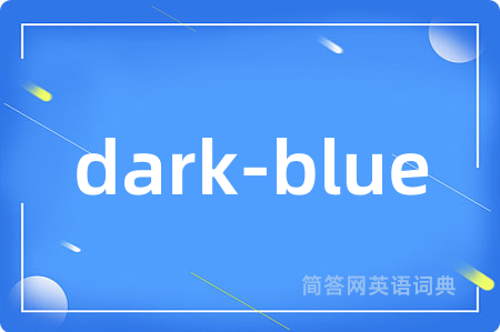 dark-blue