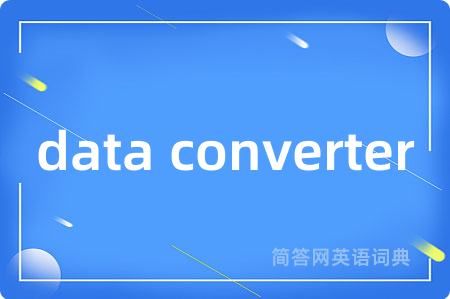 data converter