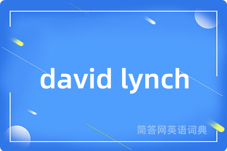 david lynch