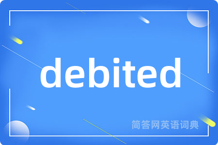 debited