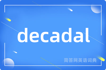 decadal