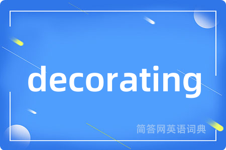 decorating