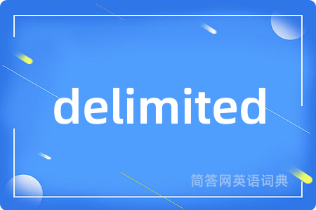 delimited