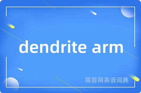 dendrite arm