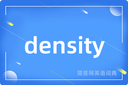 density