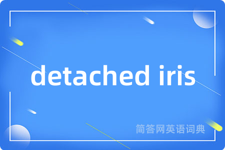 detached iris