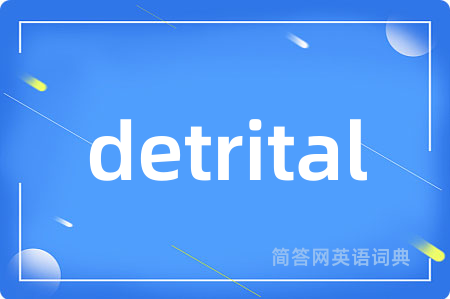 detrital