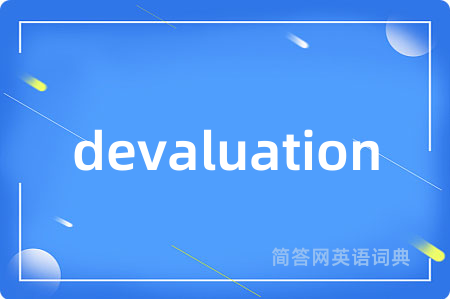 devaluation