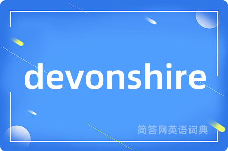devonshire