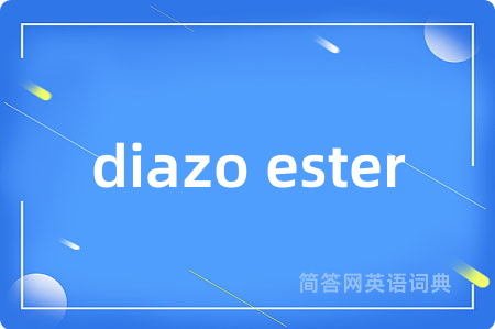 diazo ester