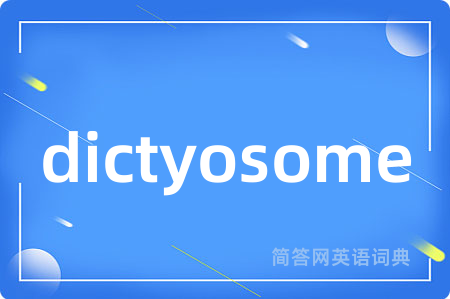 dictyosome