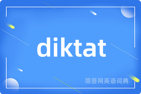diktat