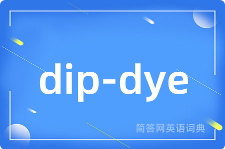 dip-dye