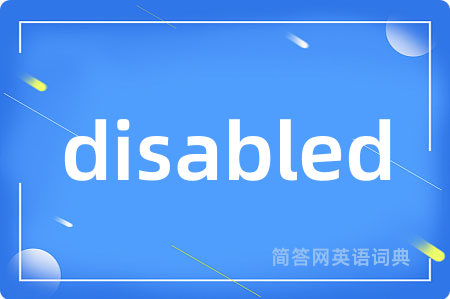 disabled