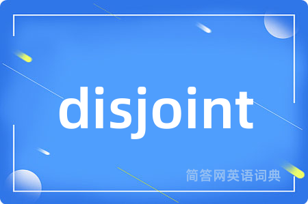 disjoint