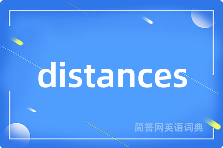distances