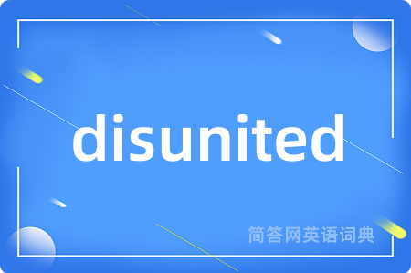 disunited