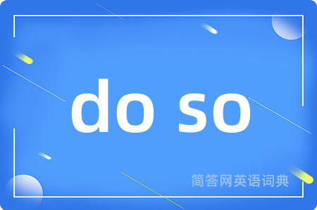 do so
