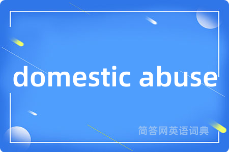 domestic abuse