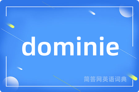 dominie