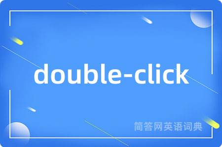 double-click