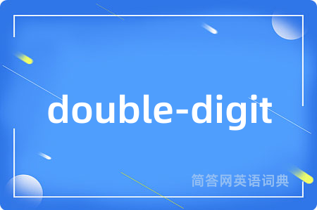 double-digit