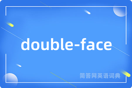 double-face