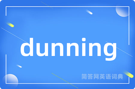 dunning