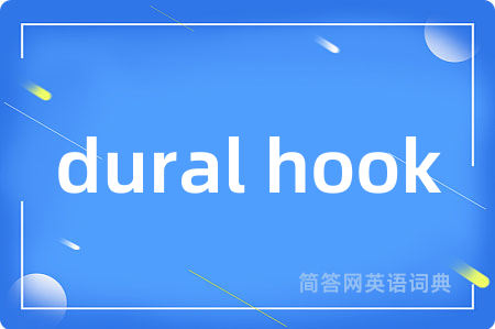 dural hook